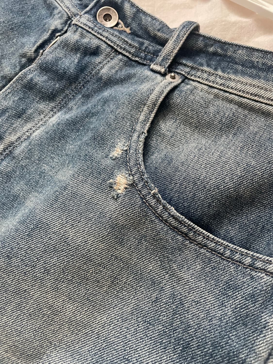 masion margiela 마르지엘라 디스트레스드 데님 하프팬츠 상품이미지3