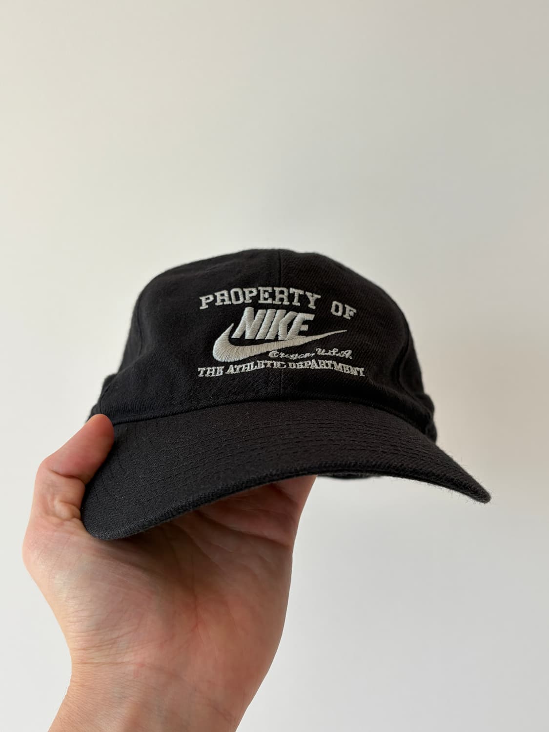 00s Y2K 올드 나이키 야구모자 블랙 볼캡 상품이미지3