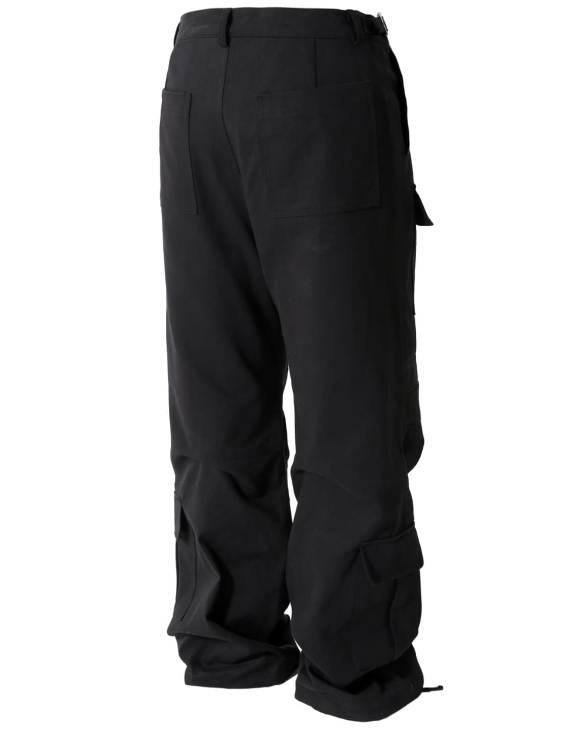 로어링라드 플레어 카고 팬츠 블랙 상품이미지5