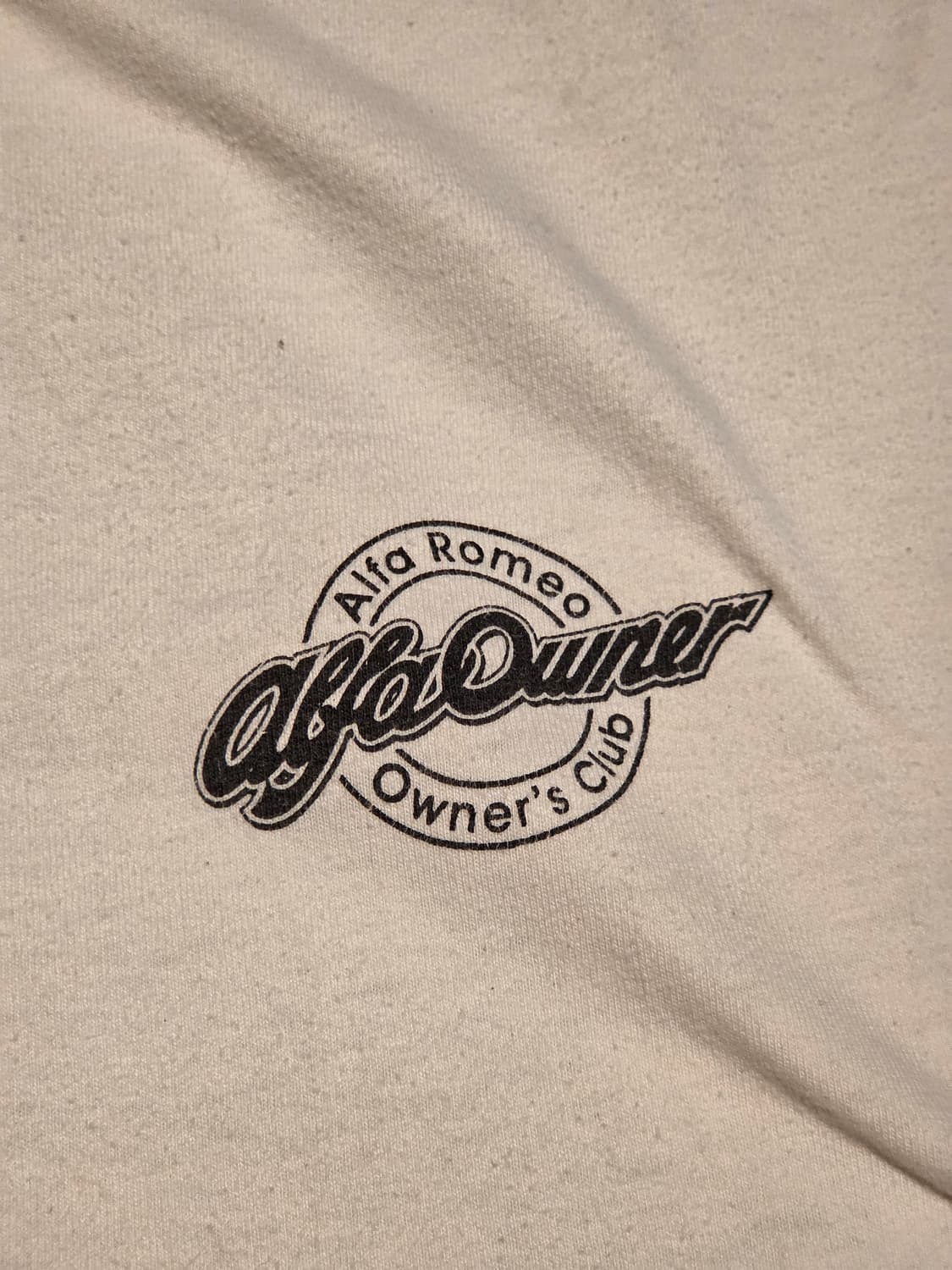알파 로메오 오너 클럽 티셔츠 상품이미지3