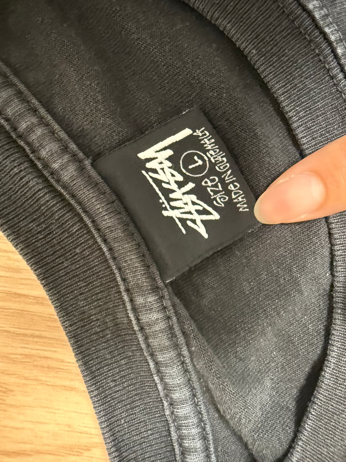 Stussy 스투시 빌트 터프 티셔츠 블랙 상품이미지2