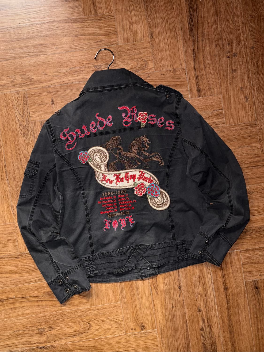 빈티지 자수 스냅 셔츠 상품이미지1