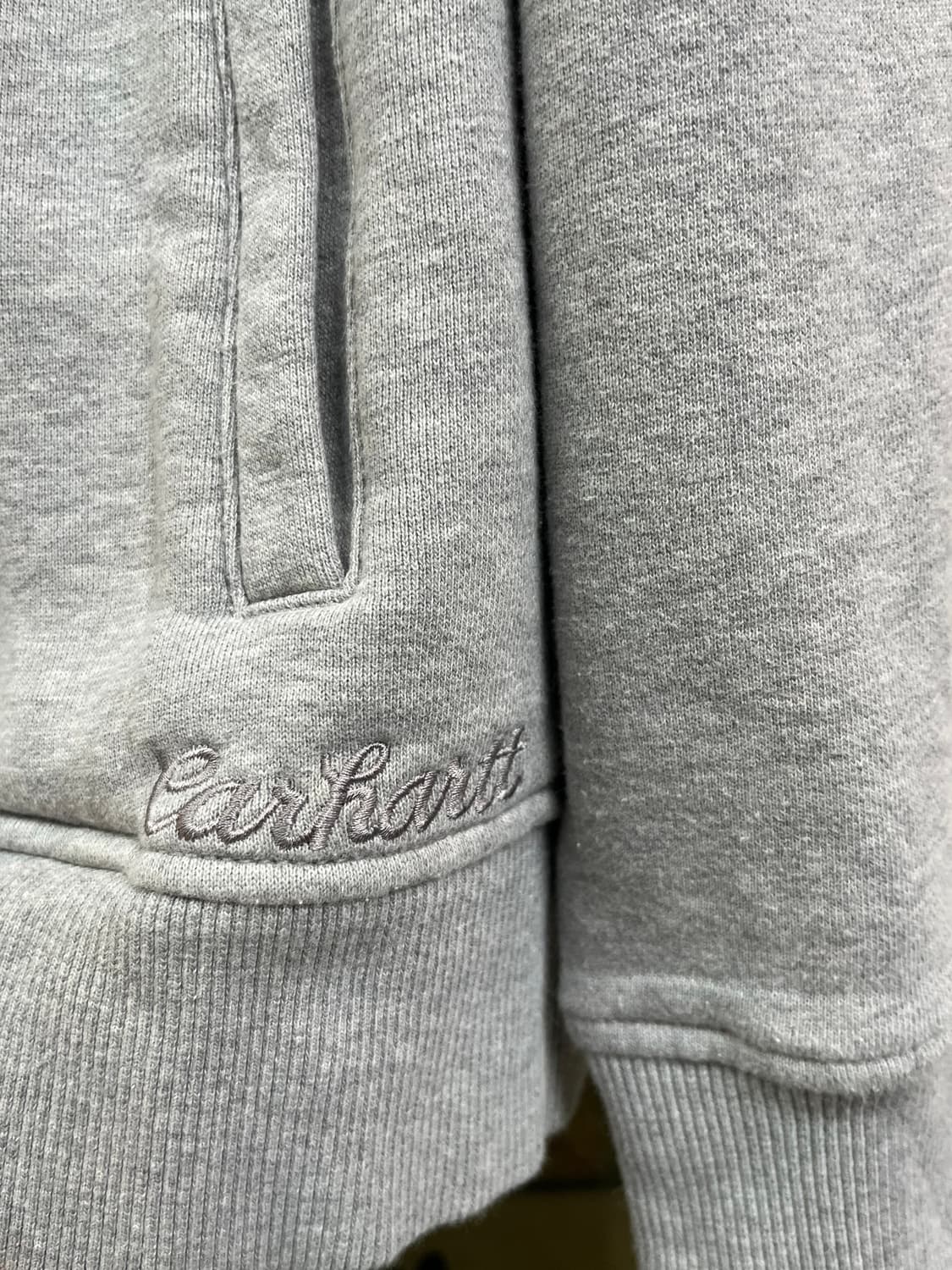 Carhartt 칼하트 그레이 집업 XXL 상품이미지4