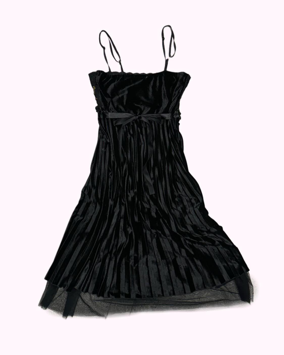 spangle detail pleats dress 상품이미지4