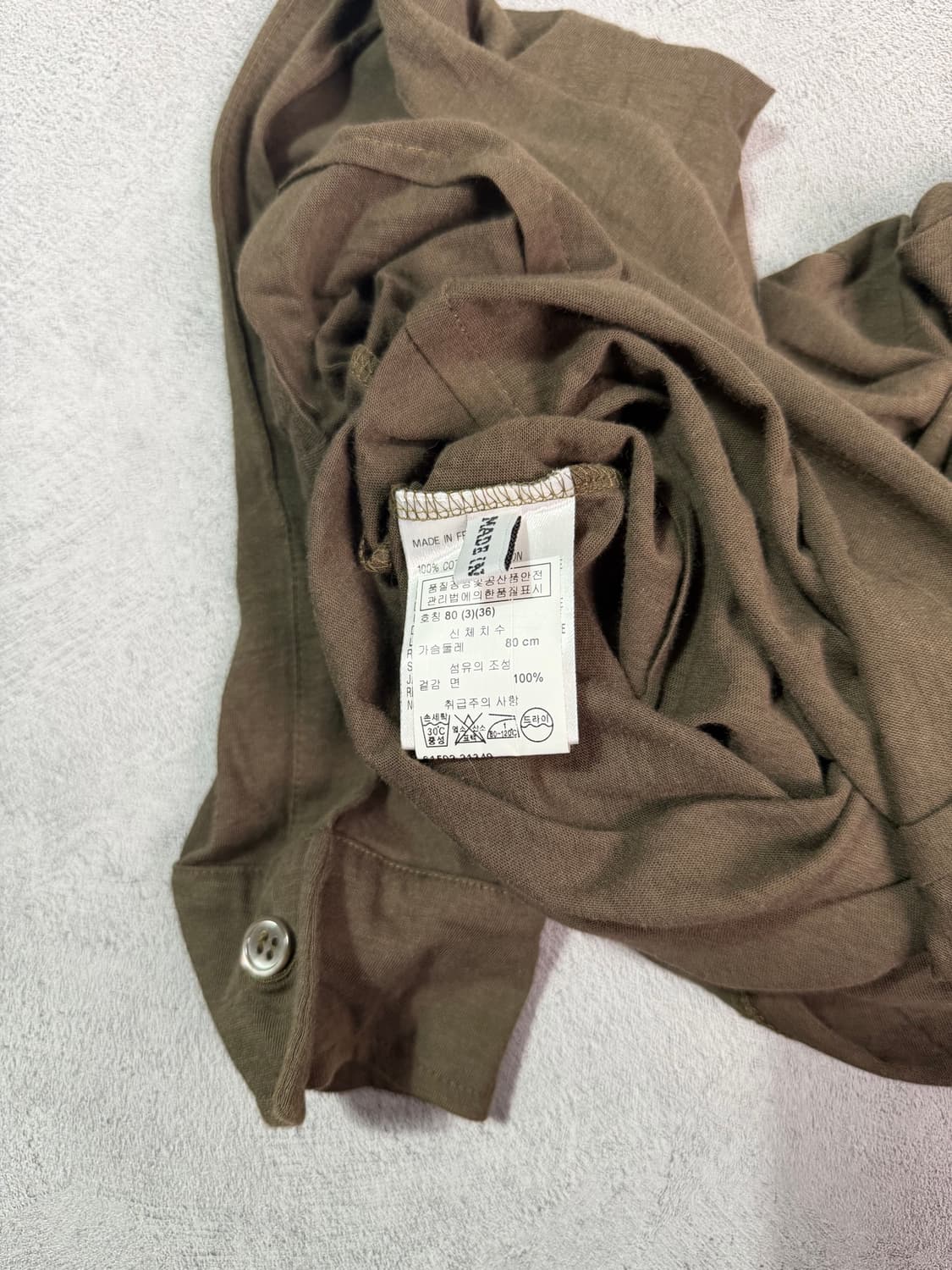 Ann Demeulemeester 06SS Button Sleeve 상품이미지8