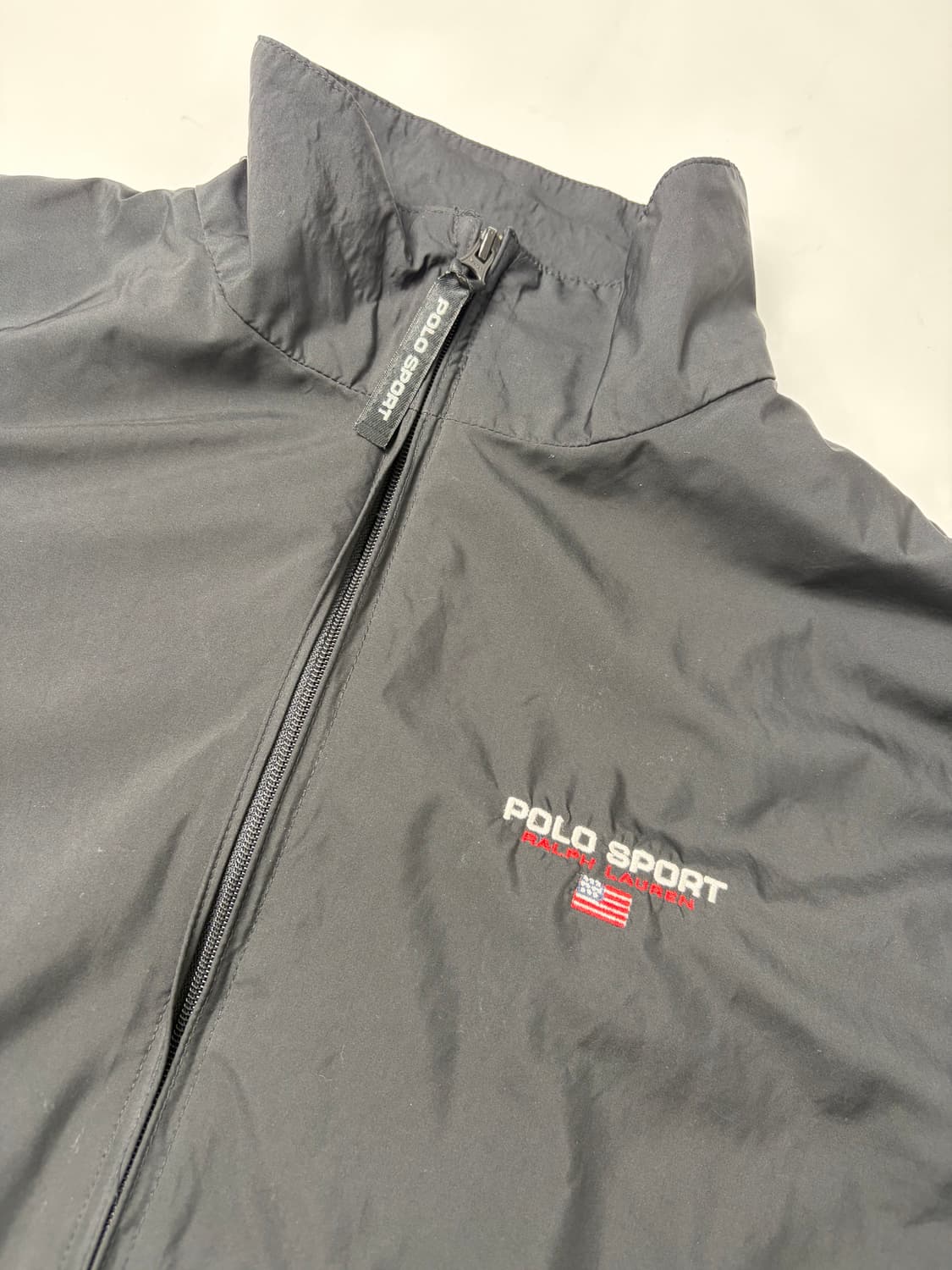 90s Polo Sport Polyester Jacket (black) 상품이미지6