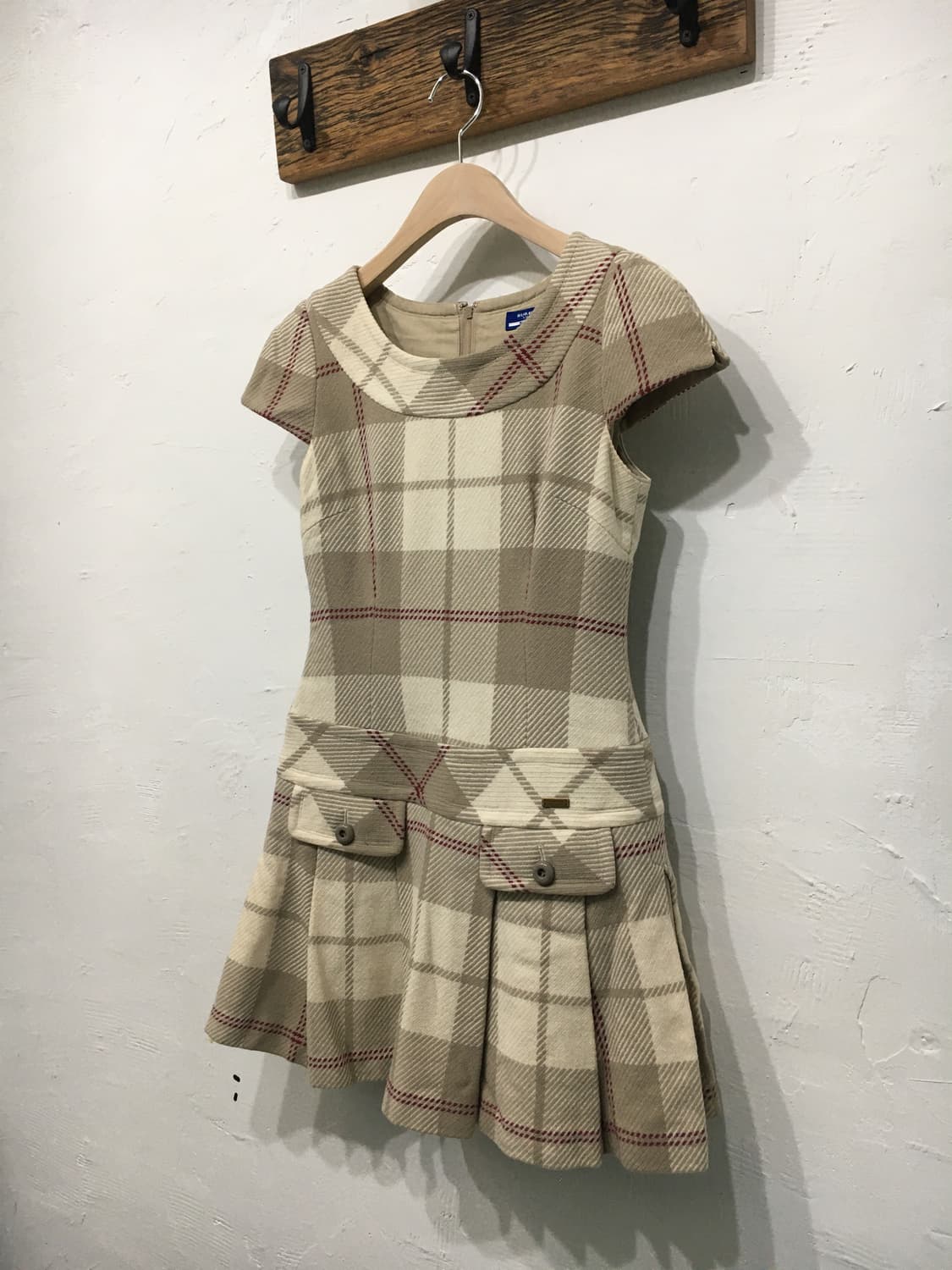 Burberry 버버리 니트 플리츠 원피스 상품이미지1