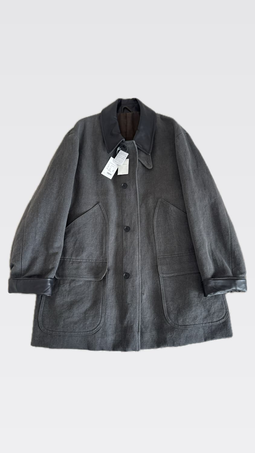 캡틴 선샤인 Cotton Hemp Work Coat (Sumi) / 2회 상품이미지6