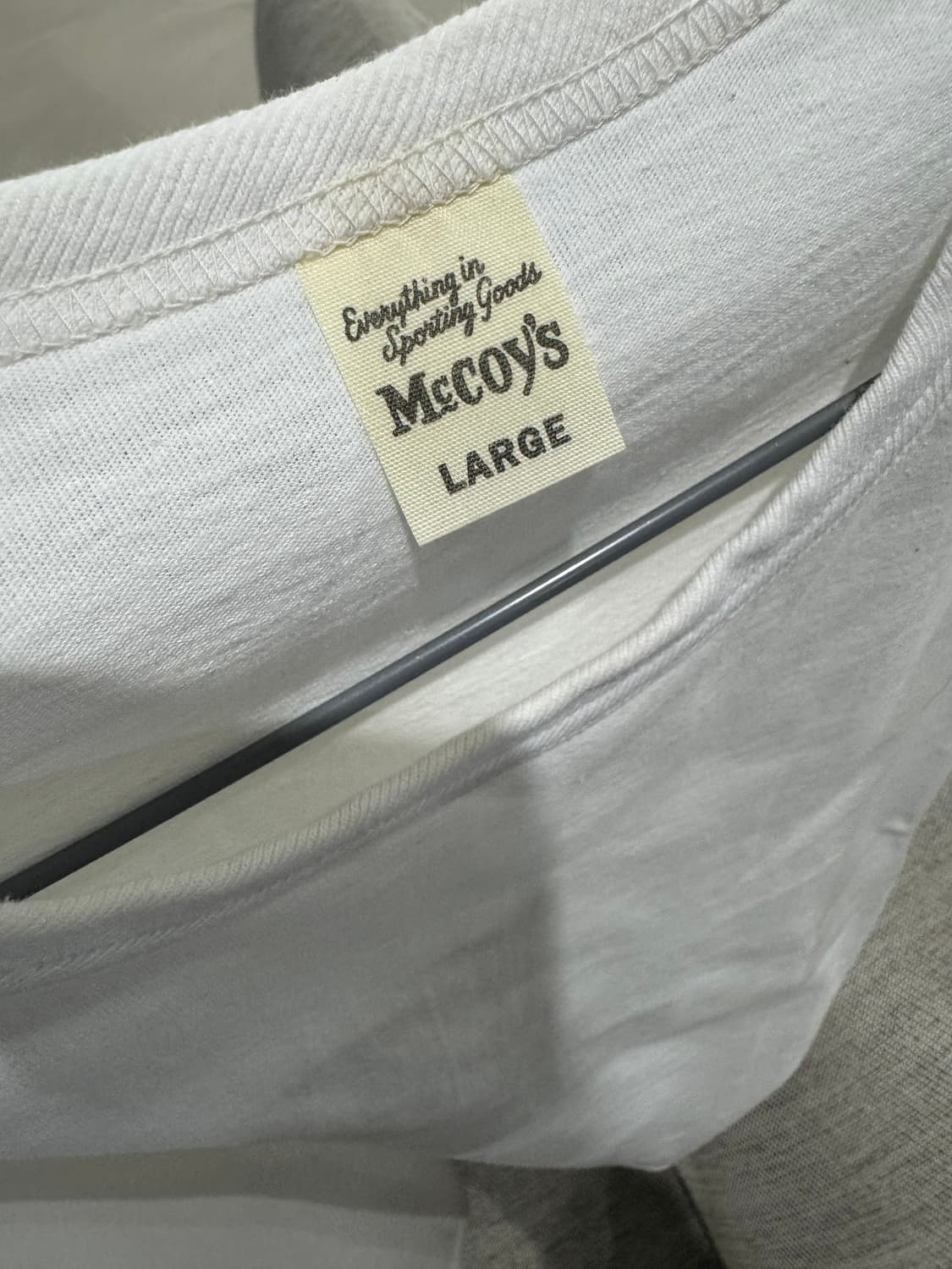 리얼맥코이 반팔 흰색 상품이미지3