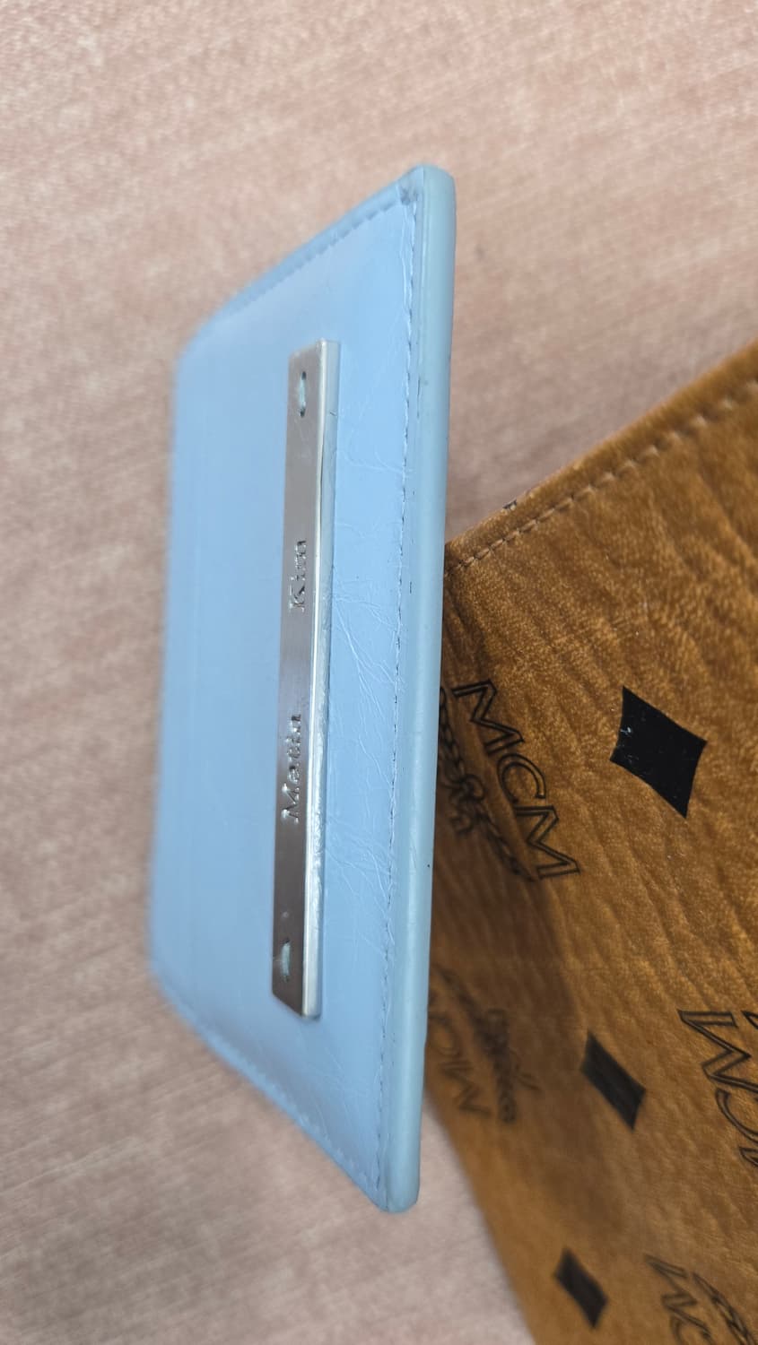 마뗑킴 x APEC 글로시 카드 월렛 스카이 상품이미지4