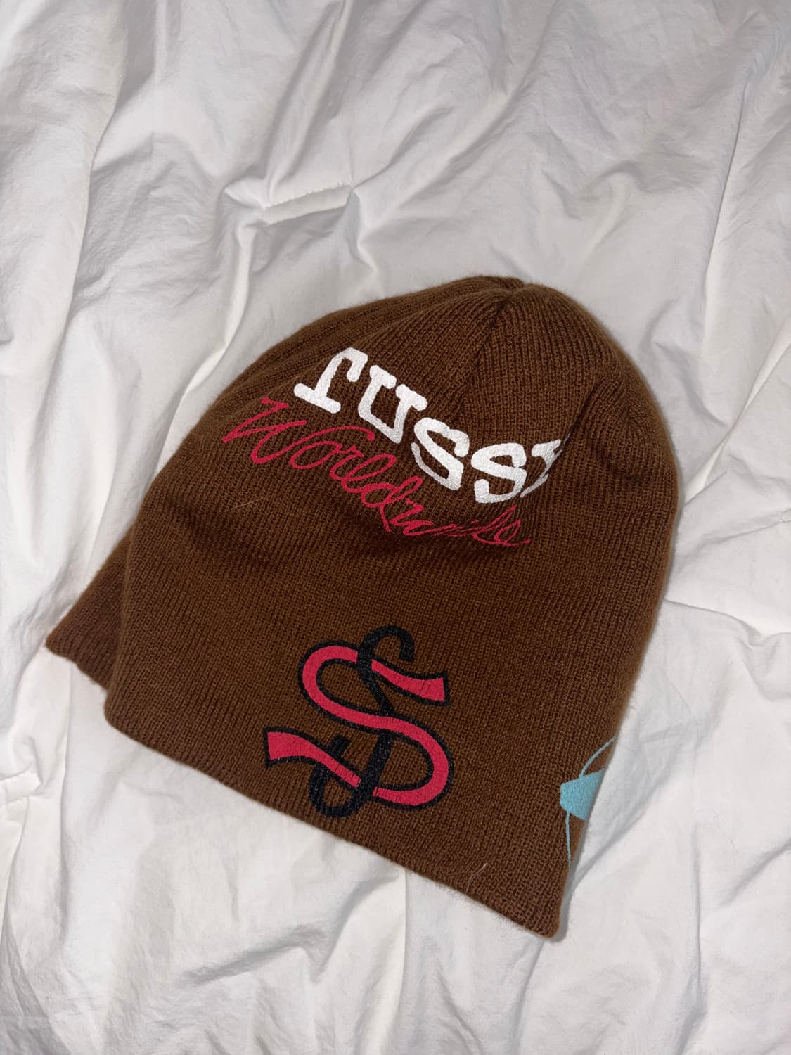 스투시 Stussy 브라운 비니 상품이미지2