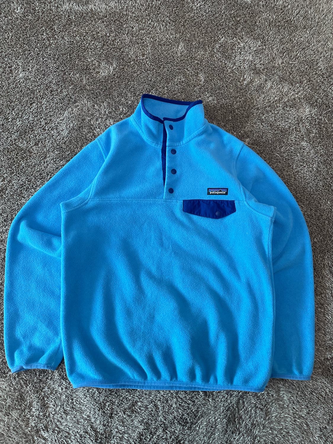 Patagonia synchilla 빈티지 신칠라 블루 상품이미지2