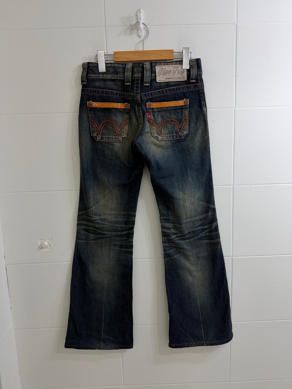 에드윈 브라운 웨스턴 펑크 딱붙 코디 세트 상품이미지8