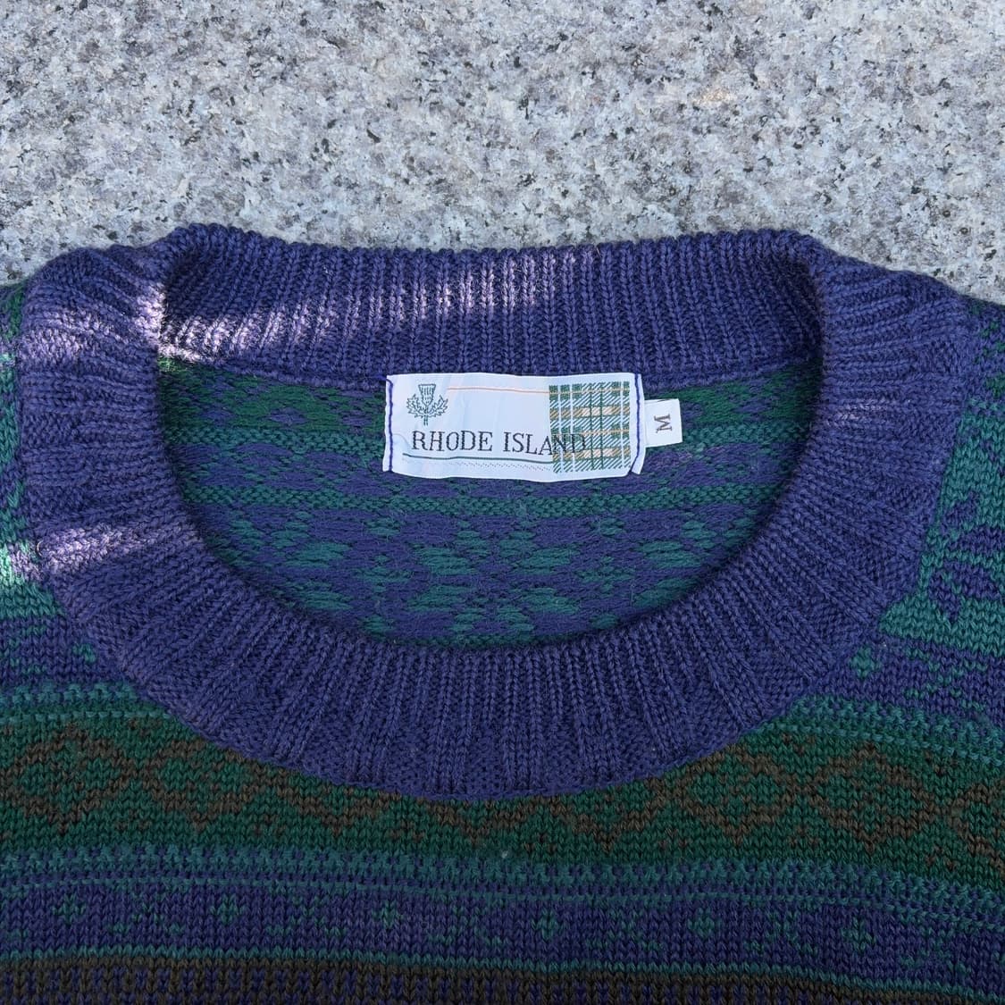 RHODE ISLAND 울 재크가드 니트 스웨터 상품이미지8