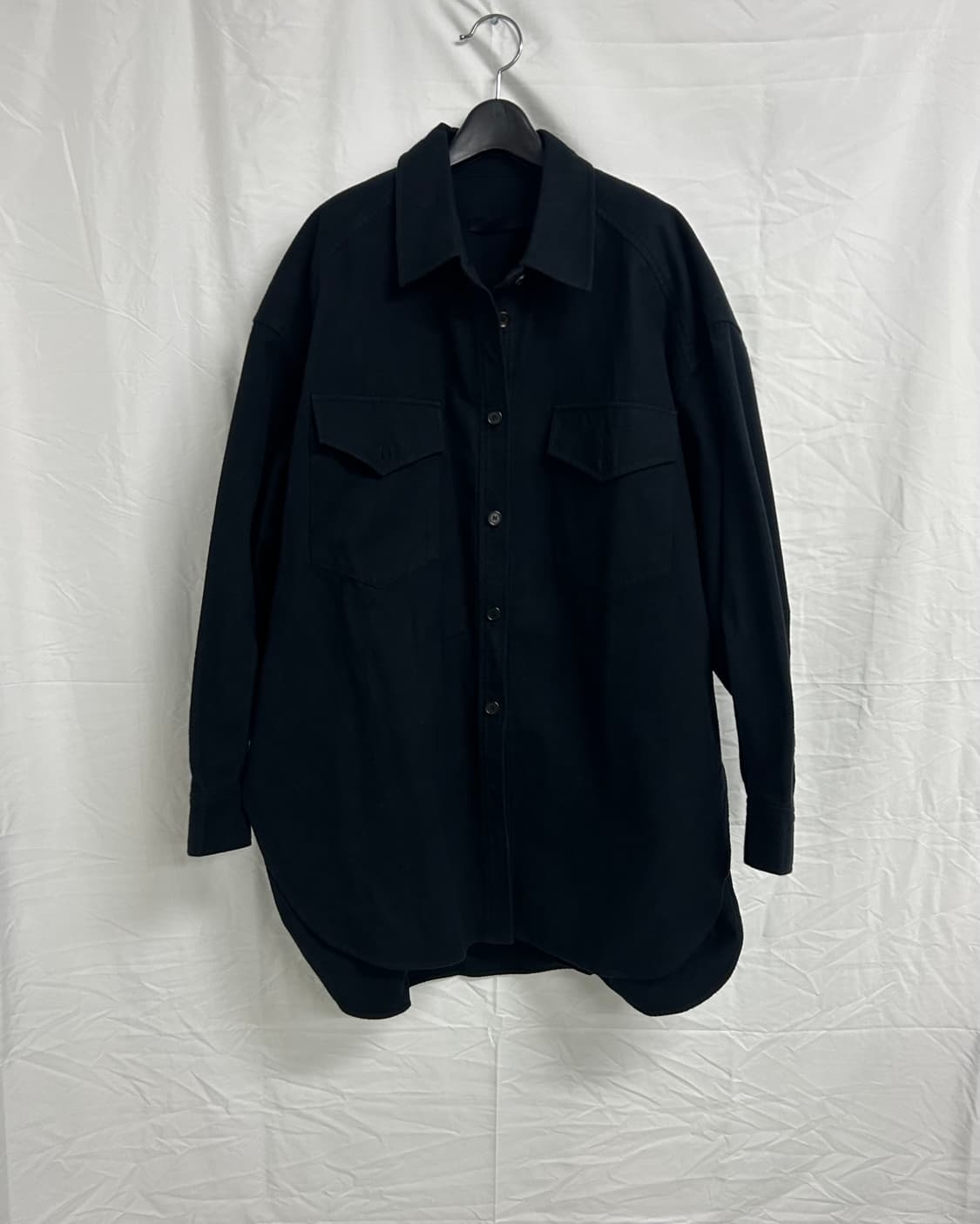 Juun.J 오버핏 울 셔츠 상품이미지1