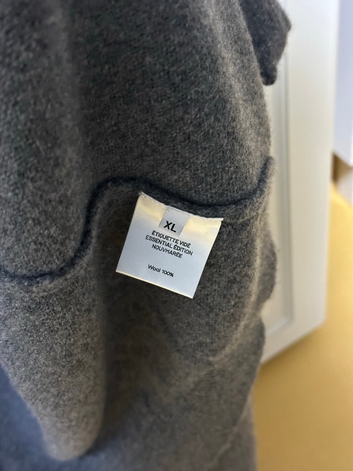 (25fw) EE 누마레 가디건 차콜 Xl 상품이미지3
