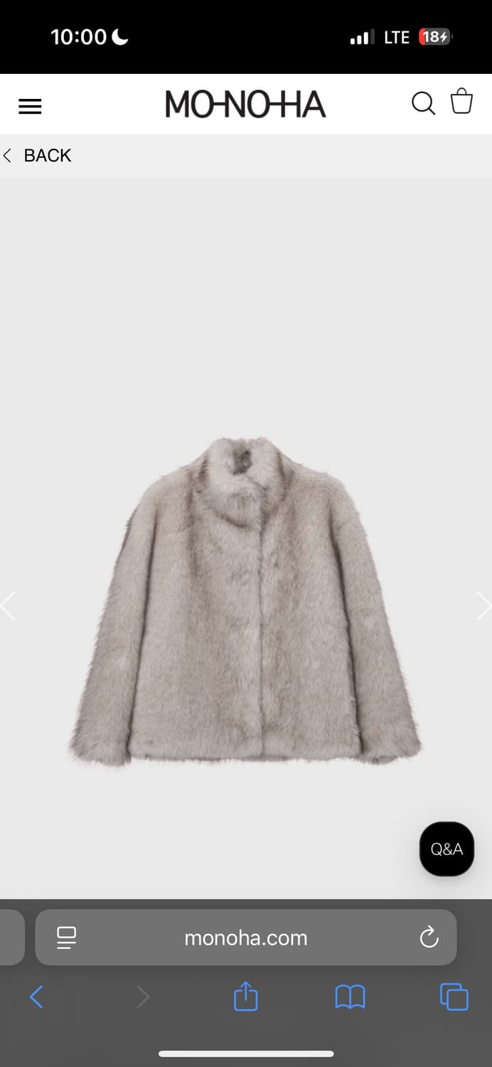 모노하퍼자켓 아이보리 상품이미지2