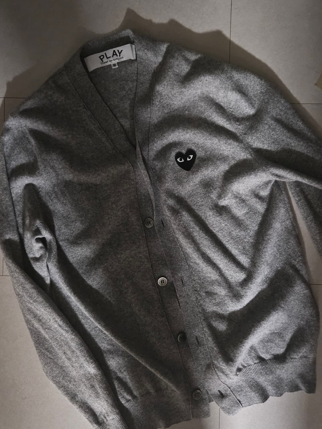 꼼데가르송 회색 M 상품이미지1