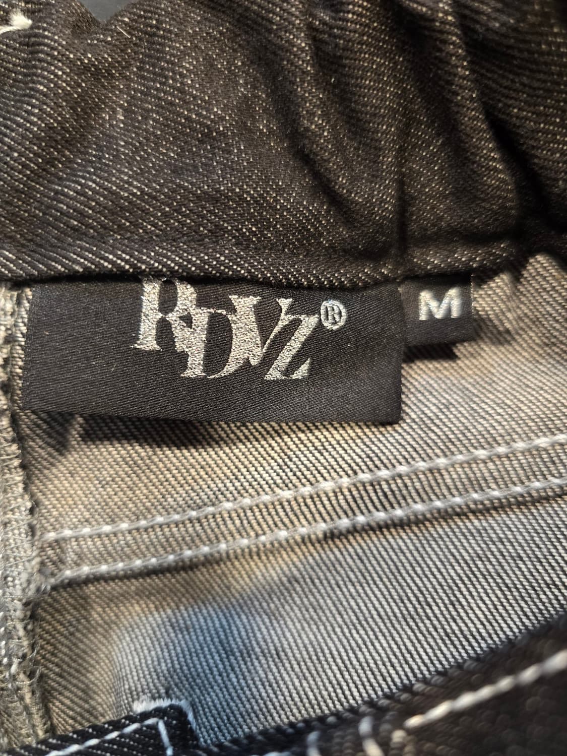 새상품)  RDVZ 데님 스티치 카고 롱 스커트 M(27~28) 상품이미지7