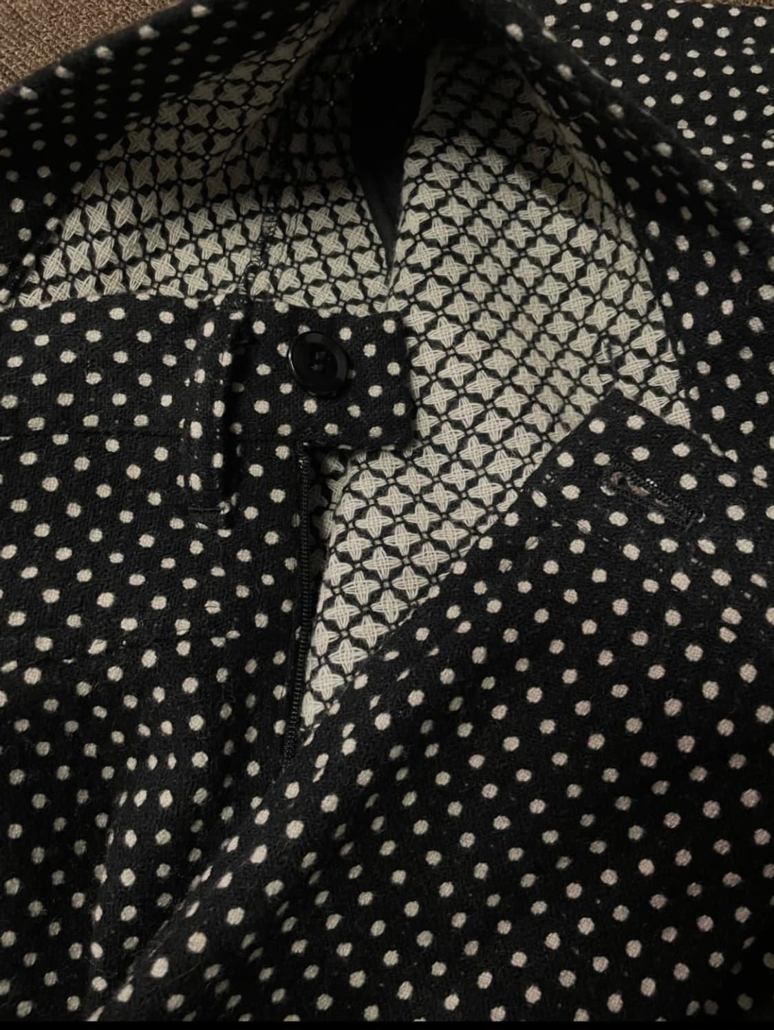 Yohji yamamoto 도트스커트 상품이미지3