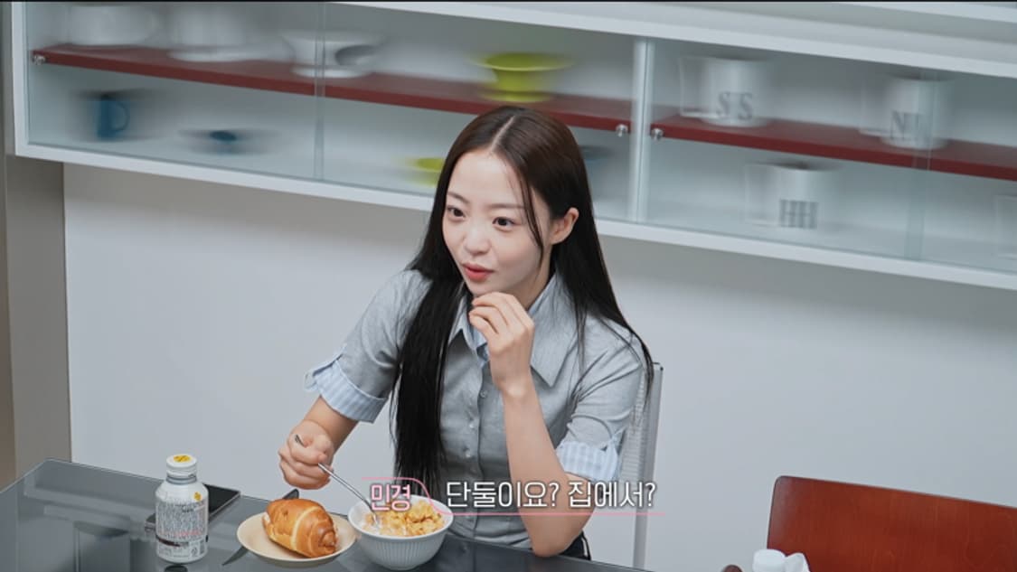 원진스튜디오 폴로넥 카라 티셔츠 M 회색 상품이미지3