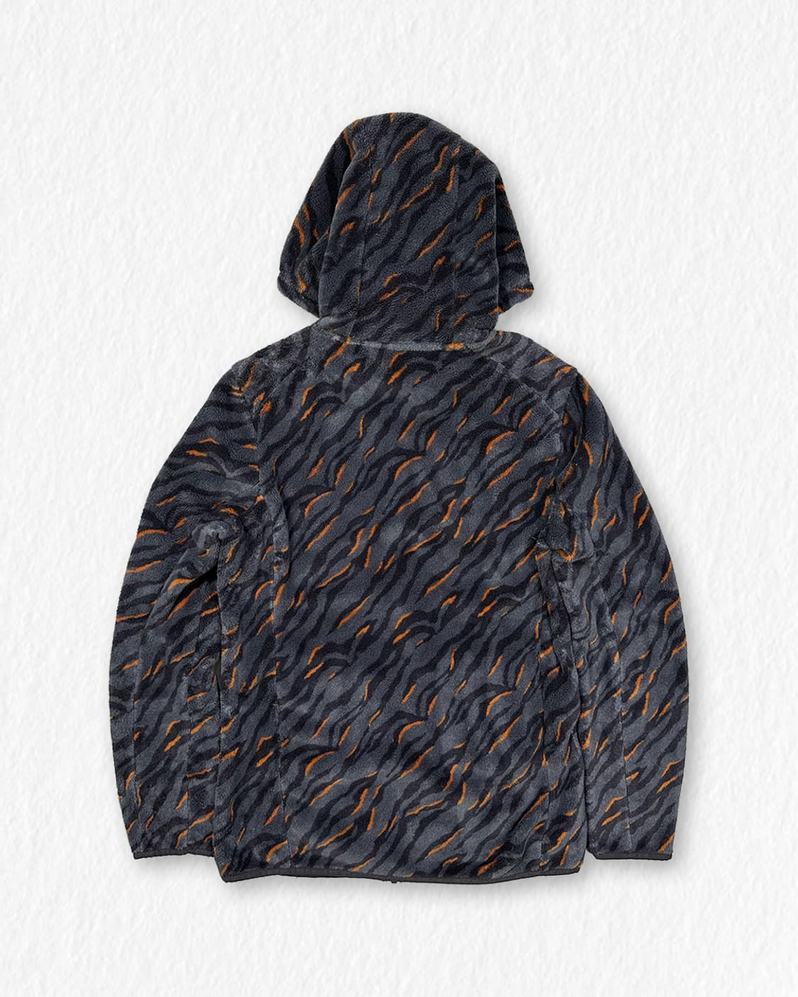 크로커다일 애니멀패턴 플리스 후드자켓 상품이미지2