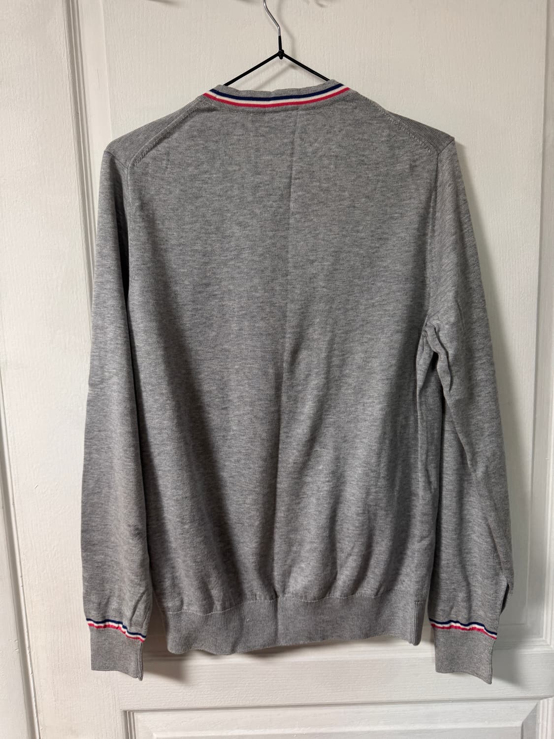 라코스테라이브 남여공용95 그레이 면 가디건 상품이미지2