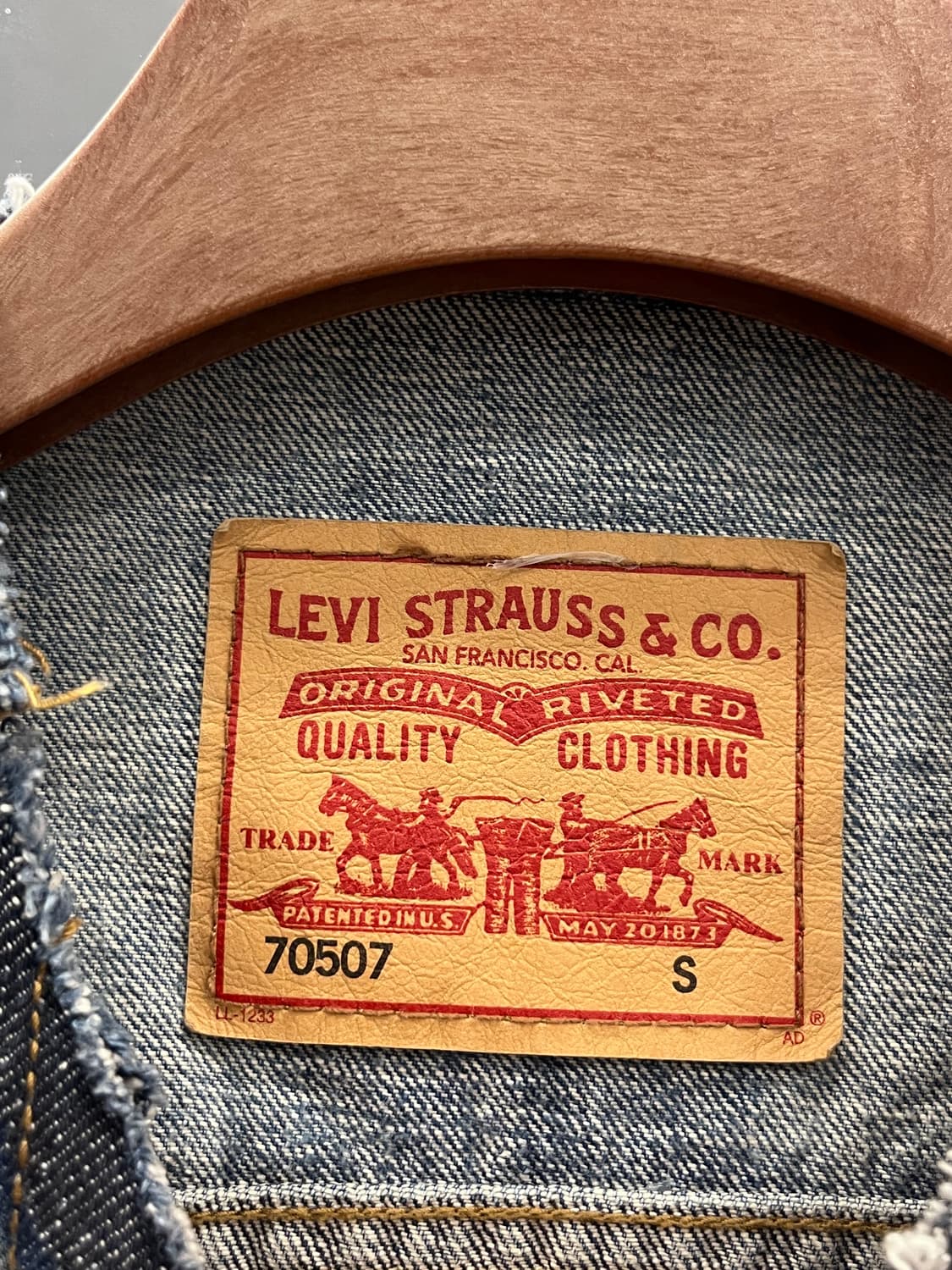 Levis 70507 데님 트러커 자켓 상품이미지10