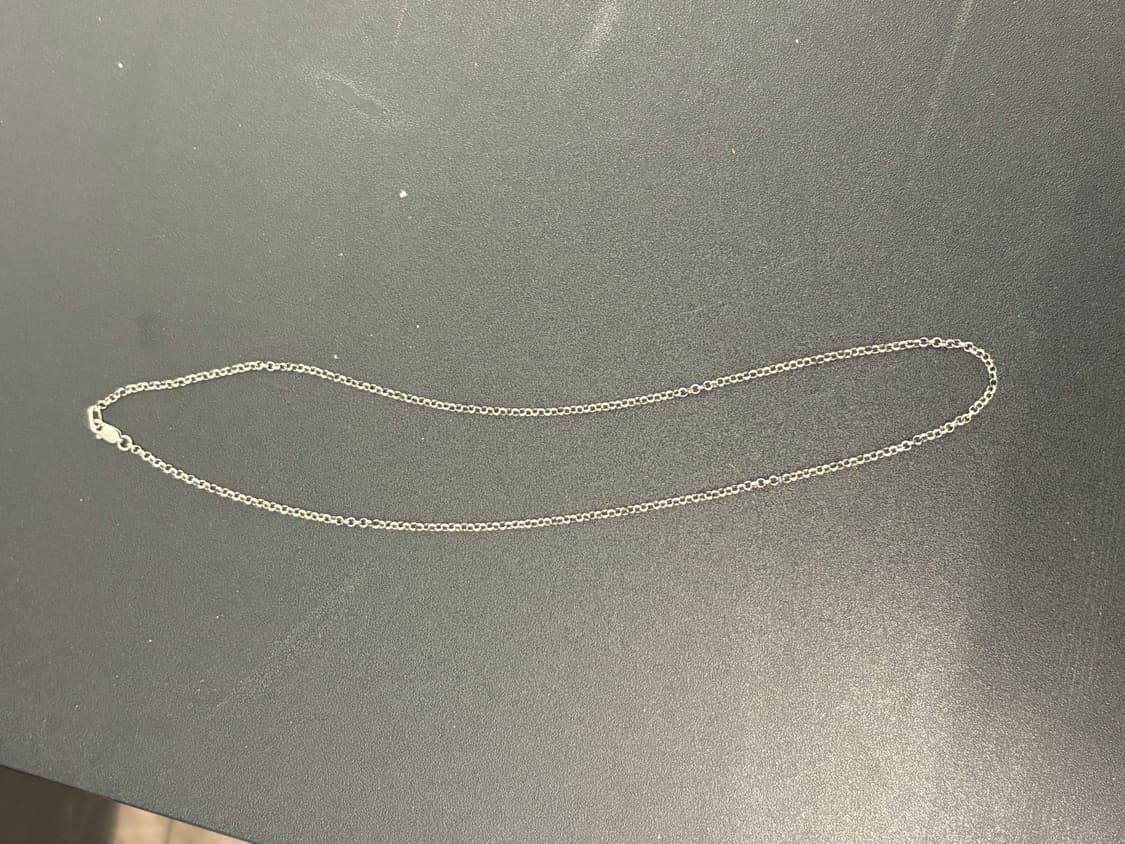 2.5mm 롤체인 (925실버) 상품이미지2