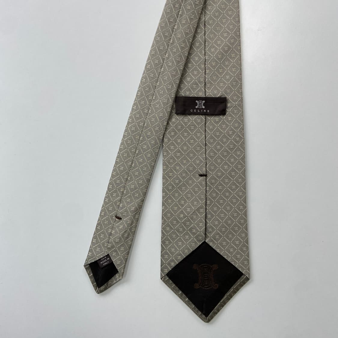셀린느(celine) 모노그램 명품 정품 넥타이 상품이미지2