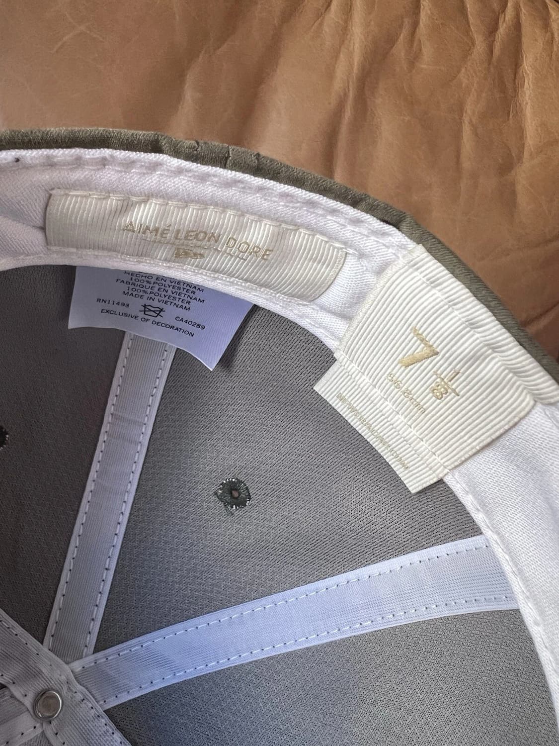 에임 레온 도르 X 뉴에라 몰스킨 양키스 모자 상품이미지7