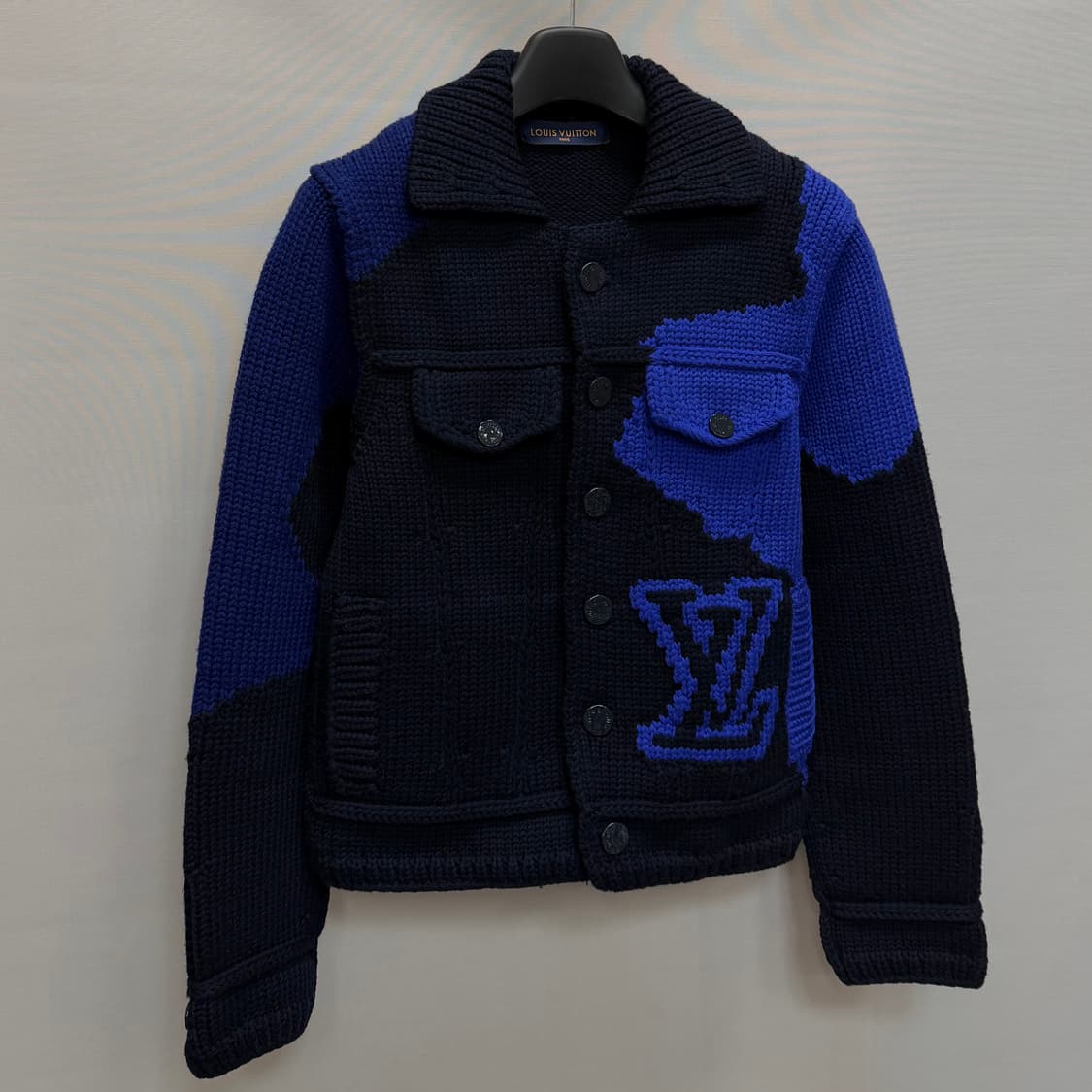 루이비통 Lv 인타르시아 헤비 울 가디건 자켓 ( 95 ) 상품이미지2