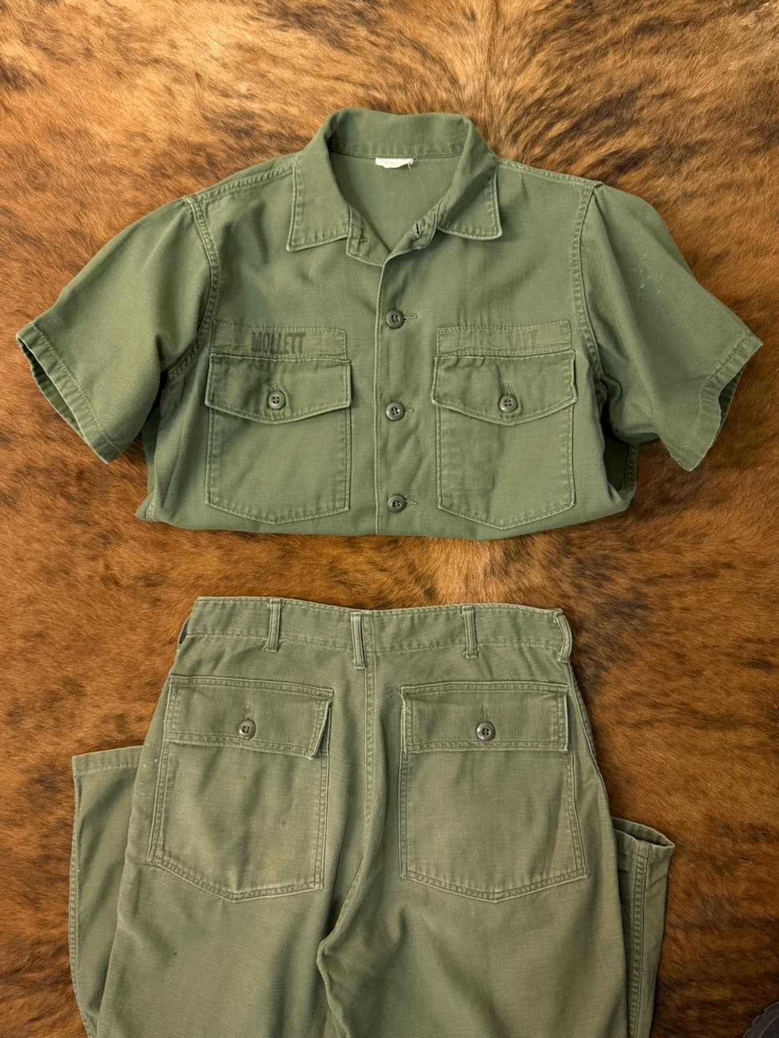 US Army OG- 107 Set    상품이미지1