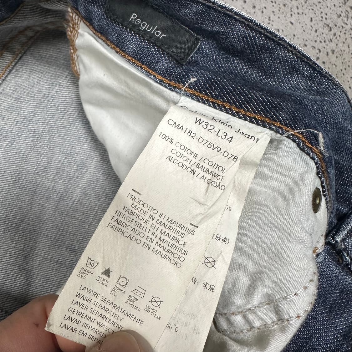 ✨ (바배) CK 캘빈클라인 데님 팬츠  상품이미지4