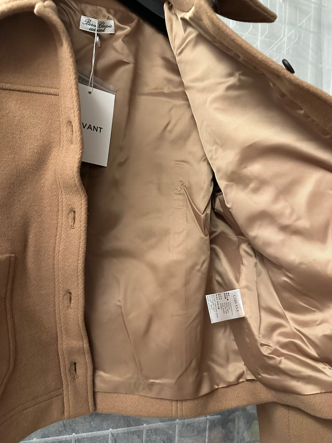 coivant 코이반트 숏 코트 새상품 상품이미지5