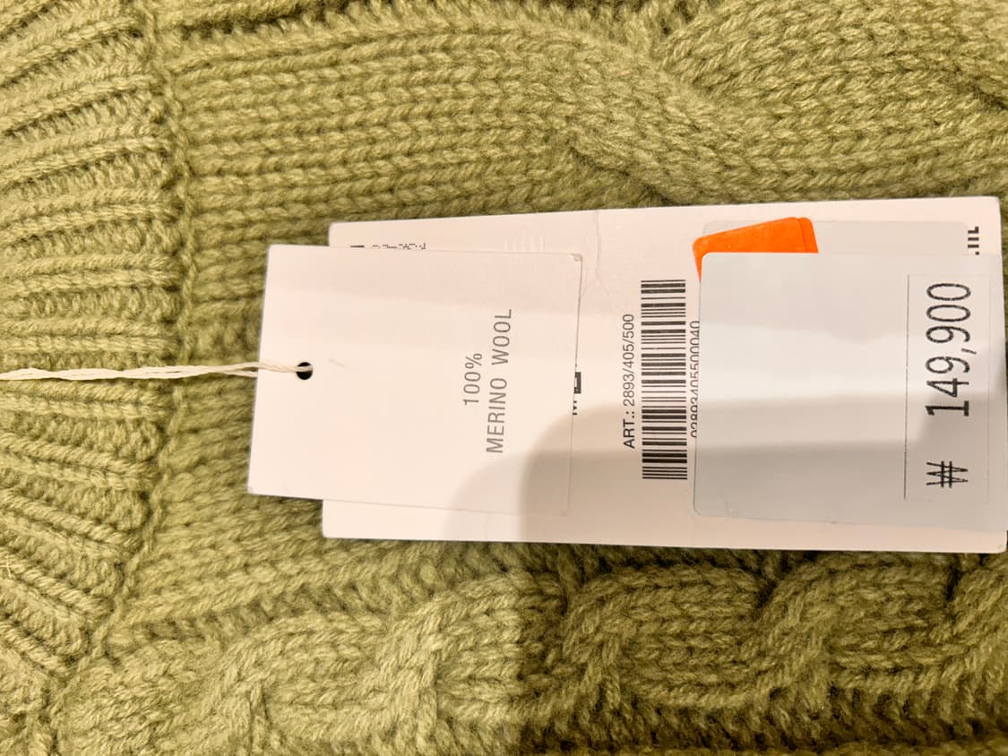 자라 / 100% 매리노 울 니트/ L 상품이미지5