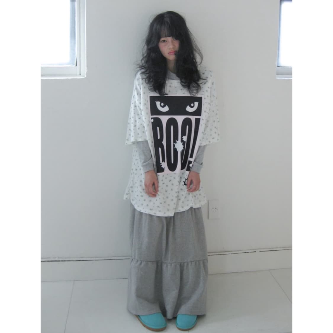 샵페어리 맥시 저지 티어드 스커트 maxi jersey tiered 상품이미지7