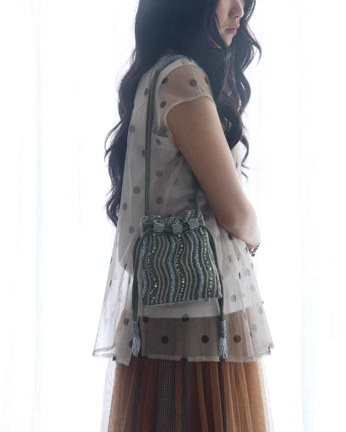 [Bigotre] Airy Beaded Bag 상품이미지2