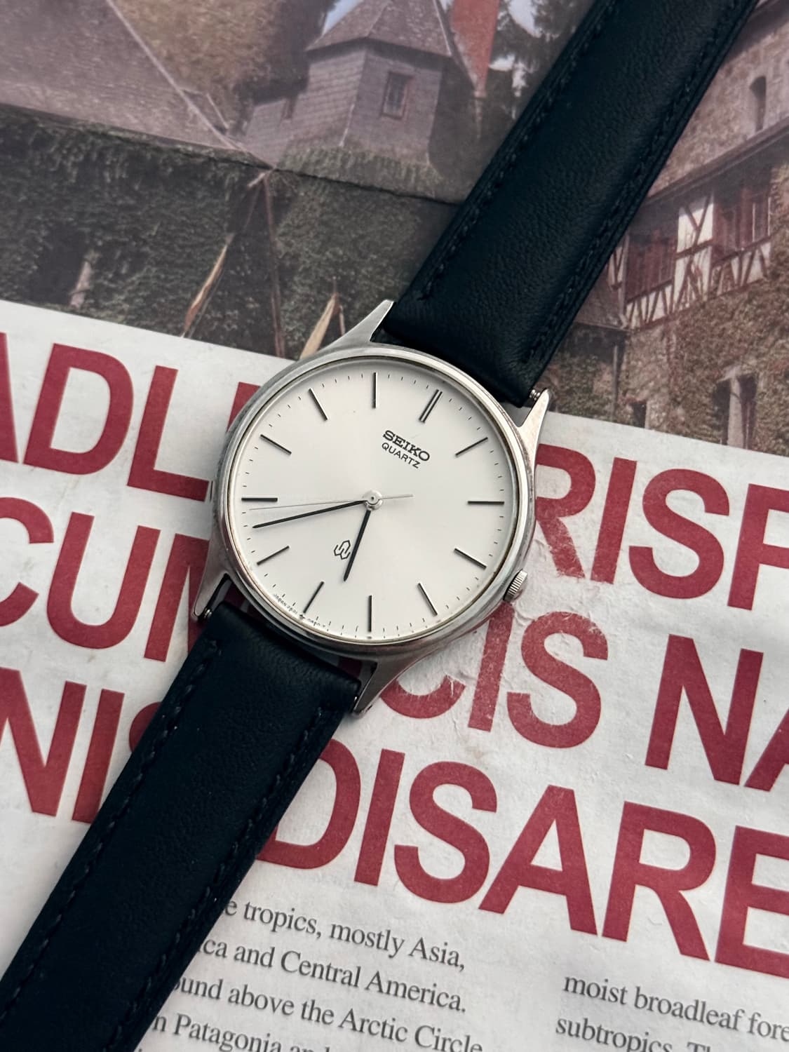 세이코 Seiko 쿼츠 래더 상품이미지1