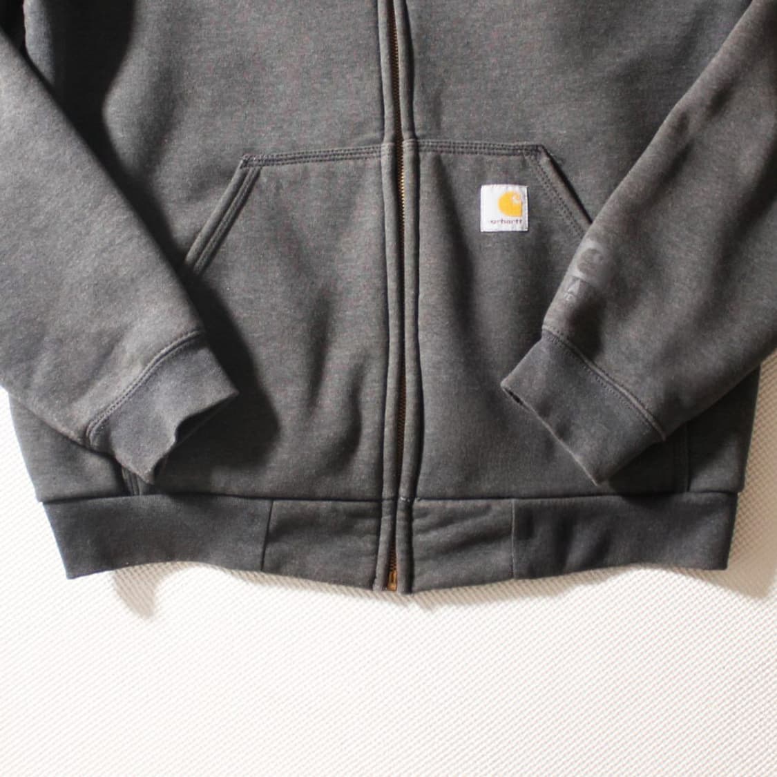 Carhartt 칼하트 써멀 차콜 후드집업 상품이미지4