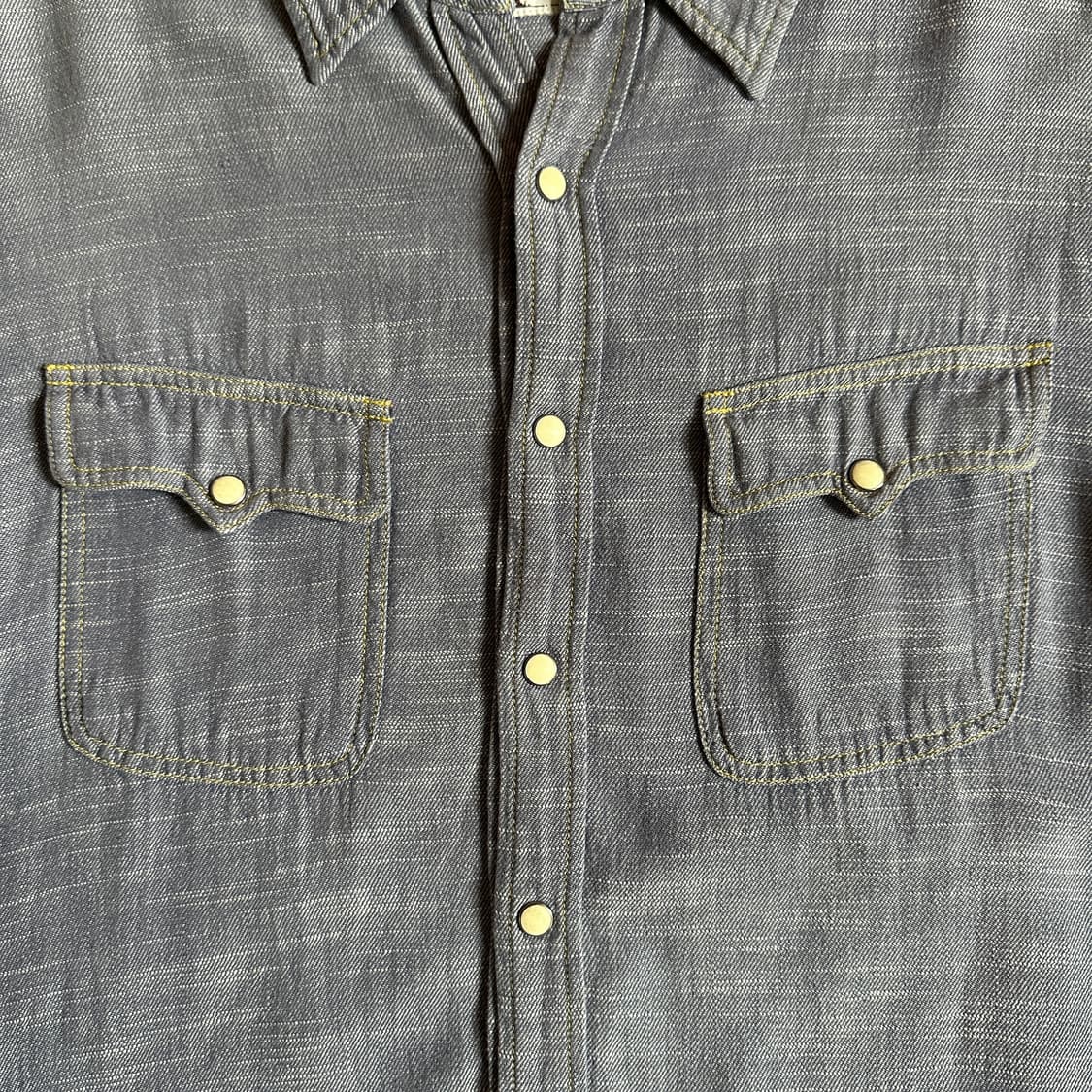 Hectic chambray western shirts 상품이미지3