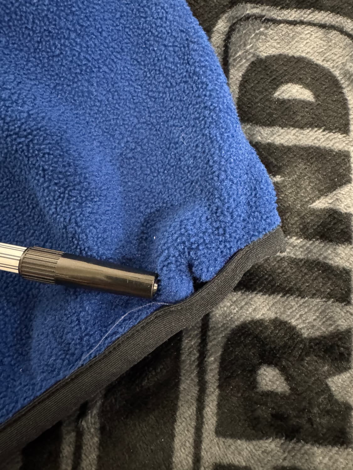 울리치 쿼터 스냅 티 플리스 풀오버 블루 블랙 상품이미지7