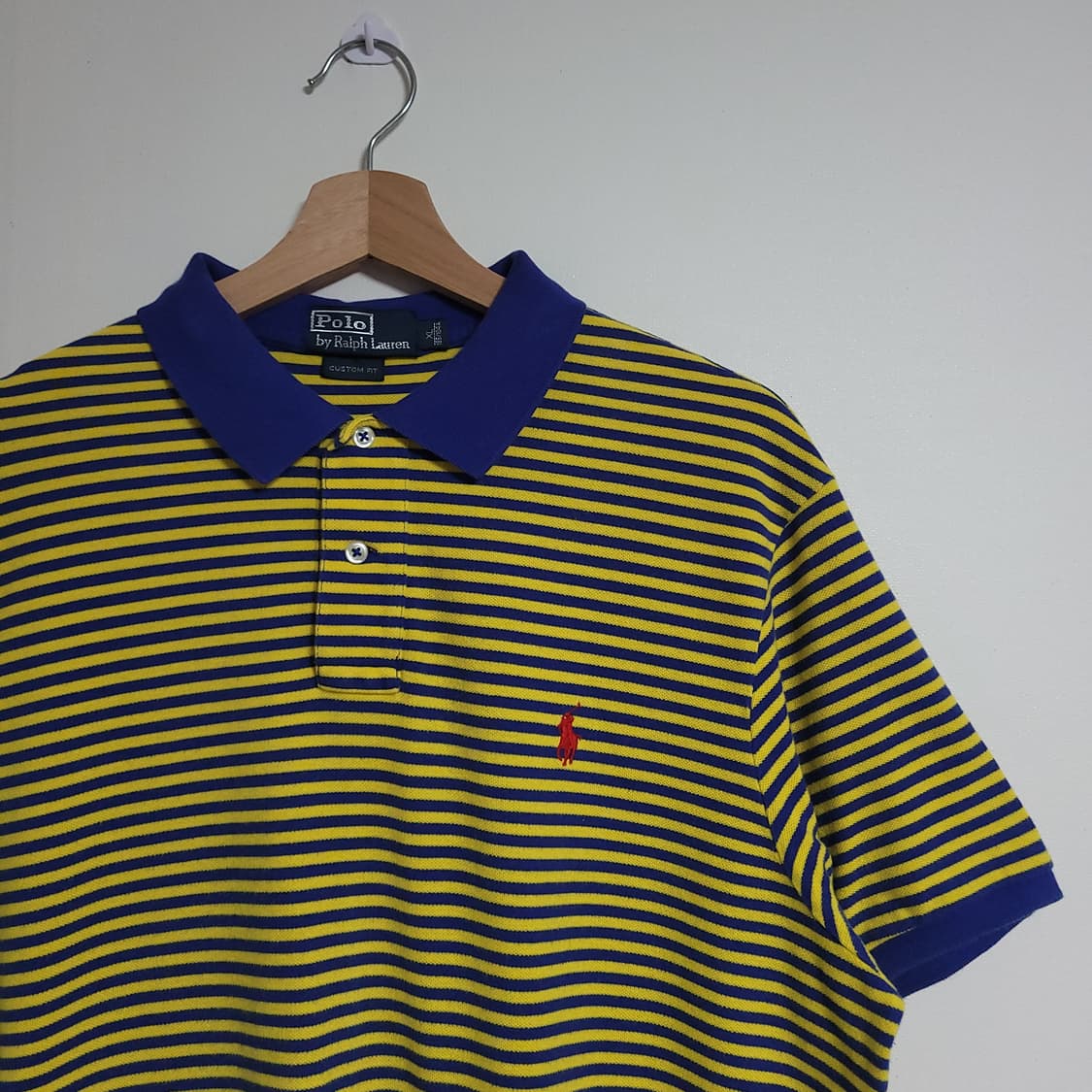 (XL) POLO 폴로랄프로렌 스트라이프 반팔 카라티 올드스쿨 상품이미지2
