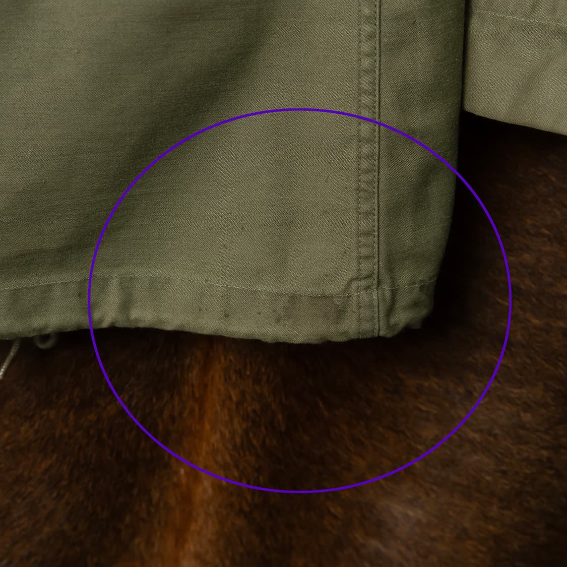 [XS] 70s 미군 오리지널 M65 필드자켓 알파인더스트리 제조  상품이미지8