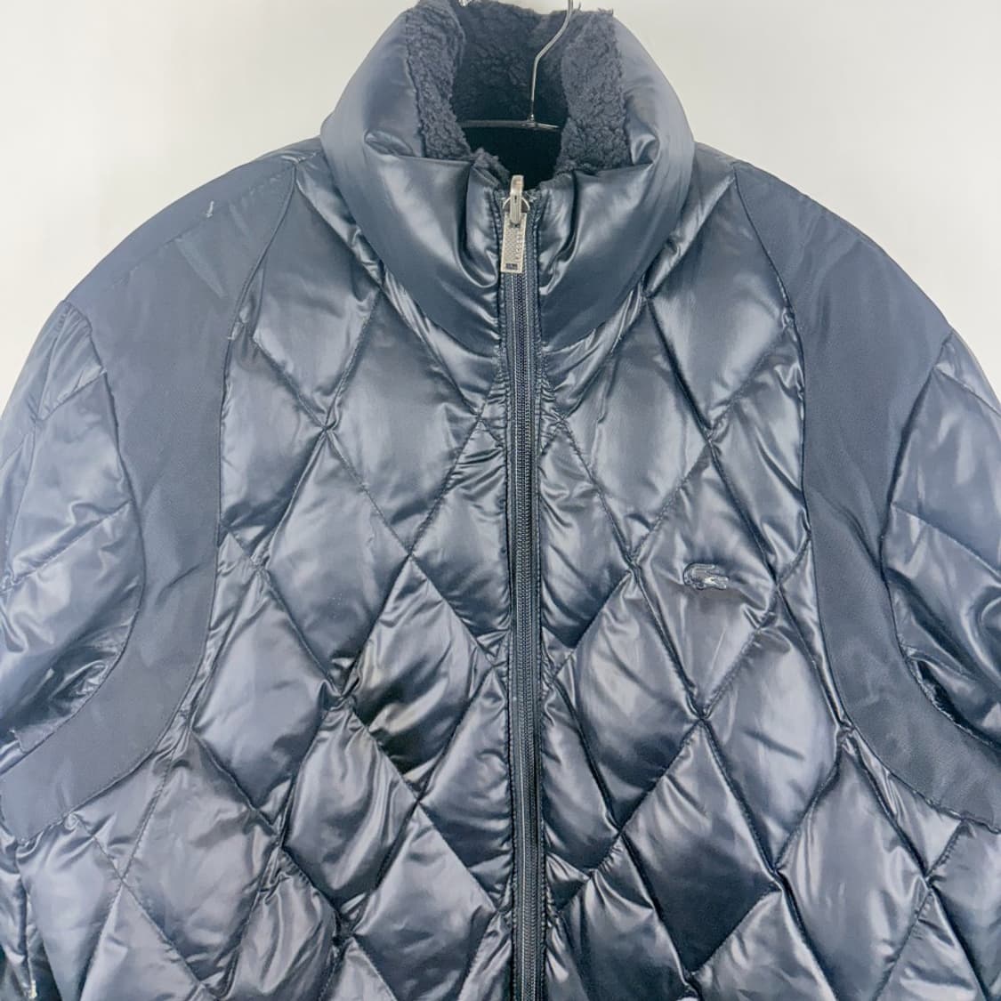 (48) 라코스테 퀄팅 덕다운 패딩 자켓 네이비 상품이미지3