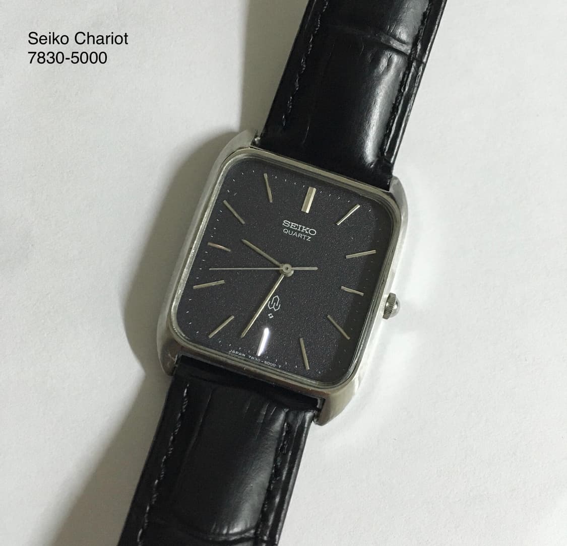 1978s Seiko Chariot Square Quartz 상품이미지7