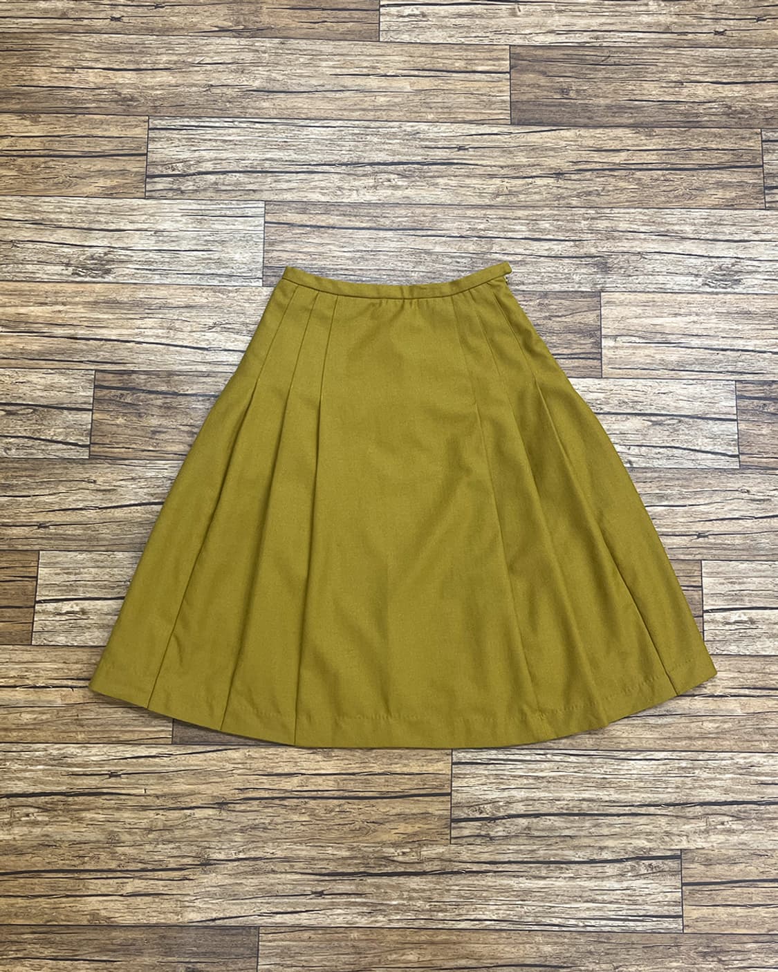 [ Secondhands ] 에스퍼락 올리브 플리츠 스커트 상품이미지2