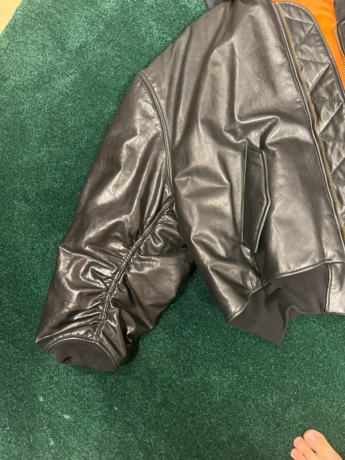 발렌시아가 후드 레더 m 상품이미지2