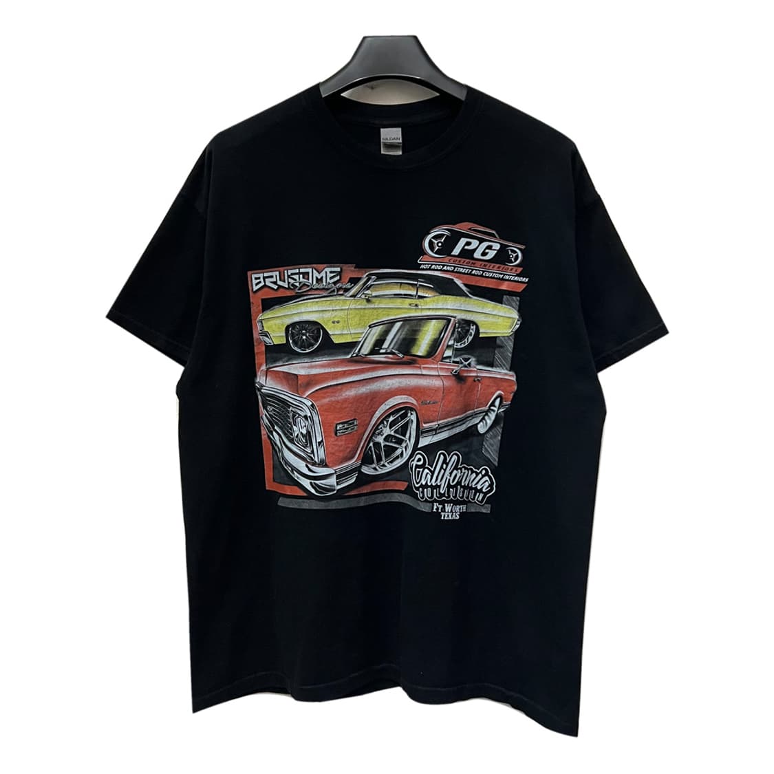 USA 빈티지 길단 올드카 반팔티 XL 상품이미지1