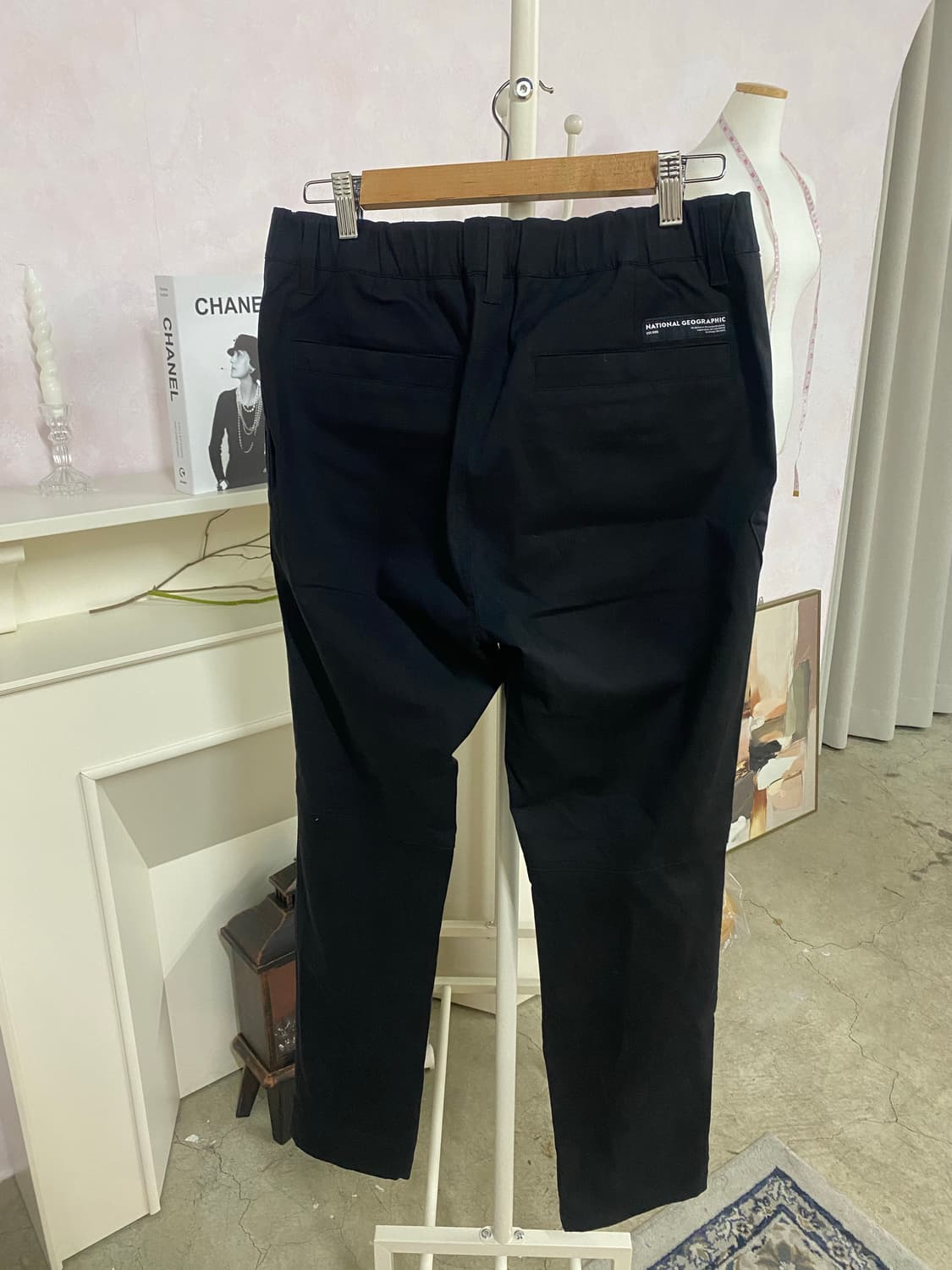 [미착용새상품] 정품 내셔널 지오그래픽 남성 블랙 바지 81사이즈 상품이미지3